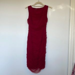 Beautiful lace Sachin & Babi dress in gorgeous red color. Perfect condition